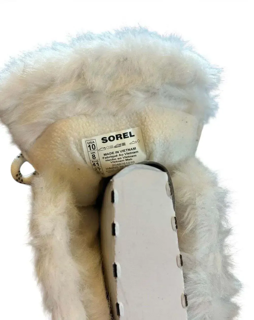 Sorel Women's ONA RMX Glacy Waterproof Faux Fur Boots, Black/Sea Salt